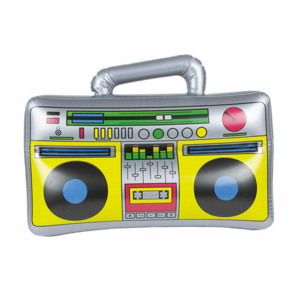 Radio cassette 90's gonflable,Farfouil en fÃªte,Accessoires de déguisement