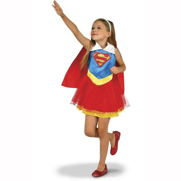 Robe tutu enfant + serre-tête Supergirl™ DC Super Hero Girls™,Farfouil en fÃªte,Déguisements