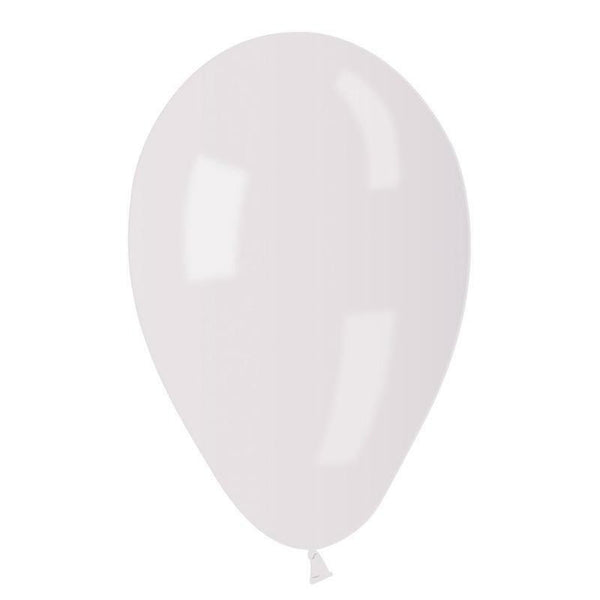 SACHET DE 10 BALLONS METALISES BLANC DIAM 30CM,Farfouil en fÃªte,Ballons