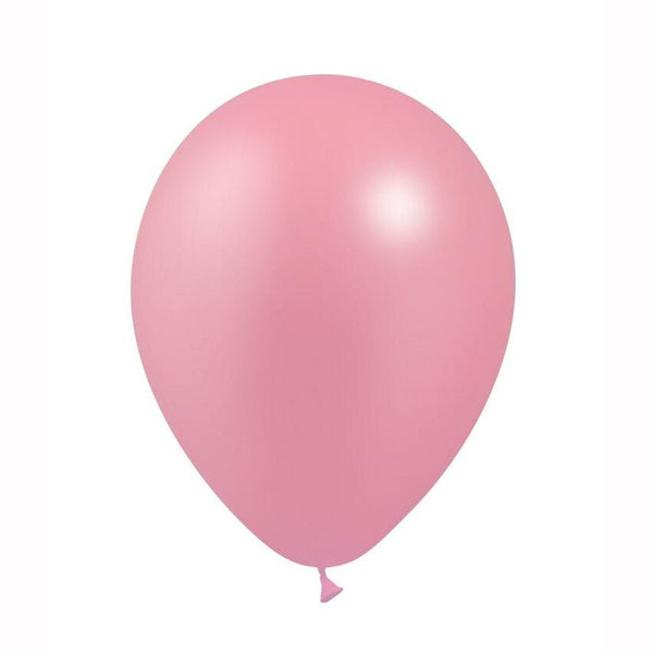 Sachet de 100 ballons de 28 cm rose bonbon métal Balloonia®,Farfouil en fÃªte,Ballons
