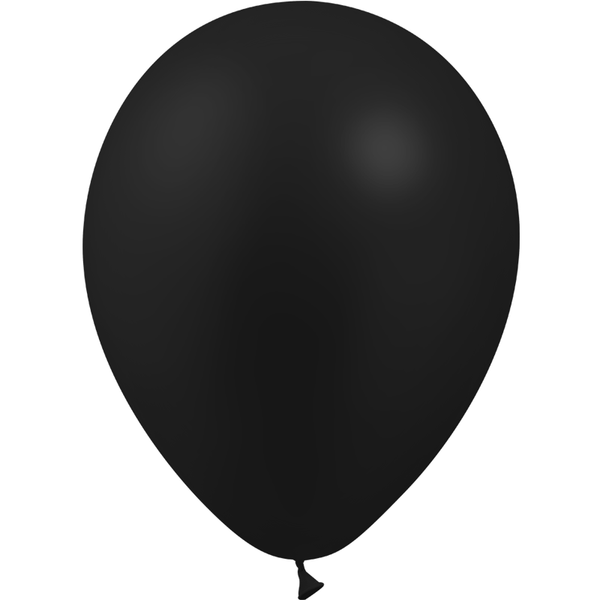 Sachet de 100 ballons en latex métal noir 5" 12.5 cm Balloonia®,Farfouil en fÃªte,Ballons