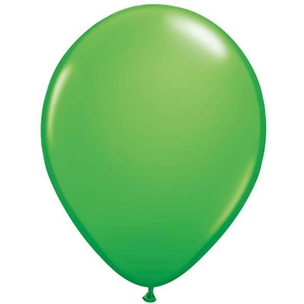 SACHET DE 100 BALLONS FASHION SPRING GREEN / VERT PRINTEMPS 5" QUALATEX®,Farfouil en fÃªte,Ballons
