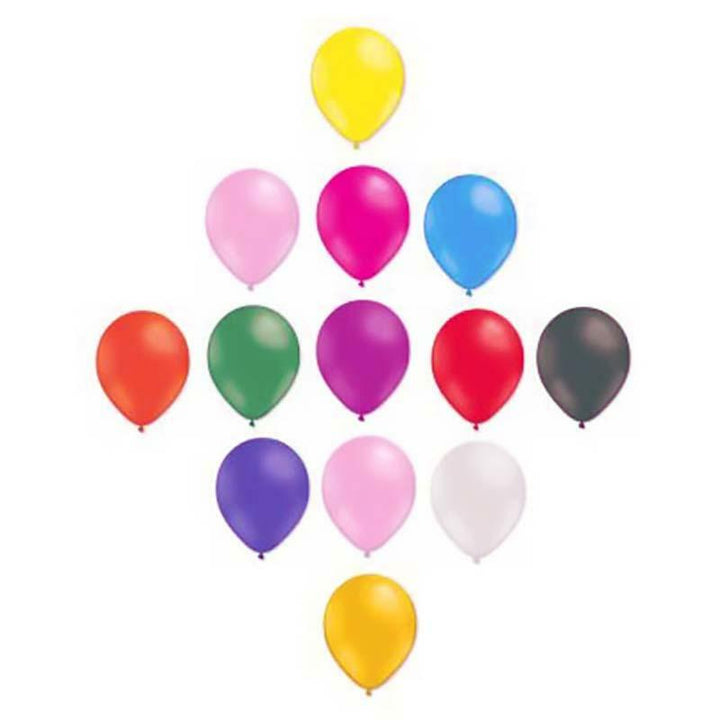 Sachet de 100 ballons multicolores 25 cm 10" Balloonia®,Farfouil en fÃªte,Ballons