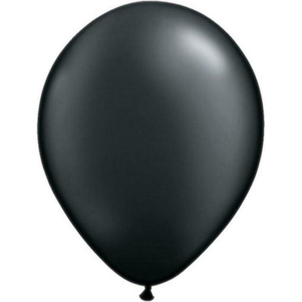 Sachet de 100 ballons noir onyx pearl métal 5" 13cm Qualatex®,Farfouil en fÃªte,Ballons