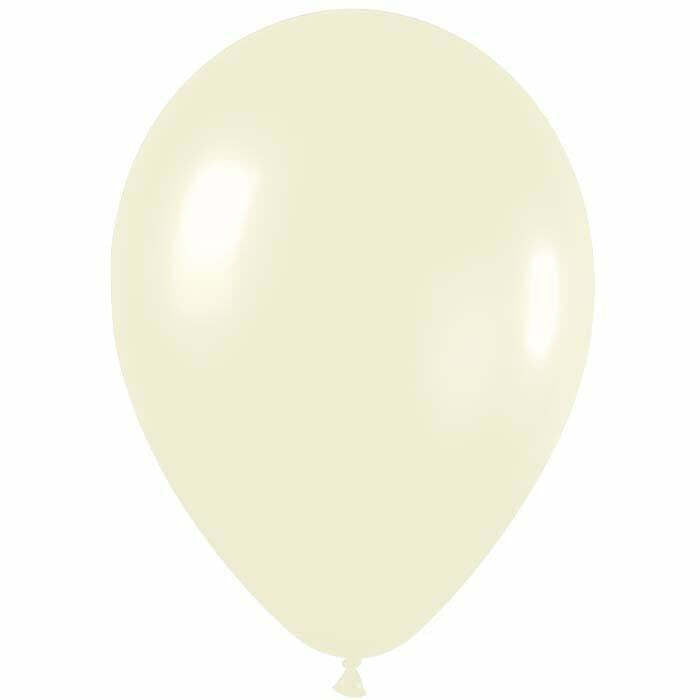 Sachet de 100 ballons perlés ivoire 28 cm 11" Sampertex®,Farfouil en fÃªte,Ballons