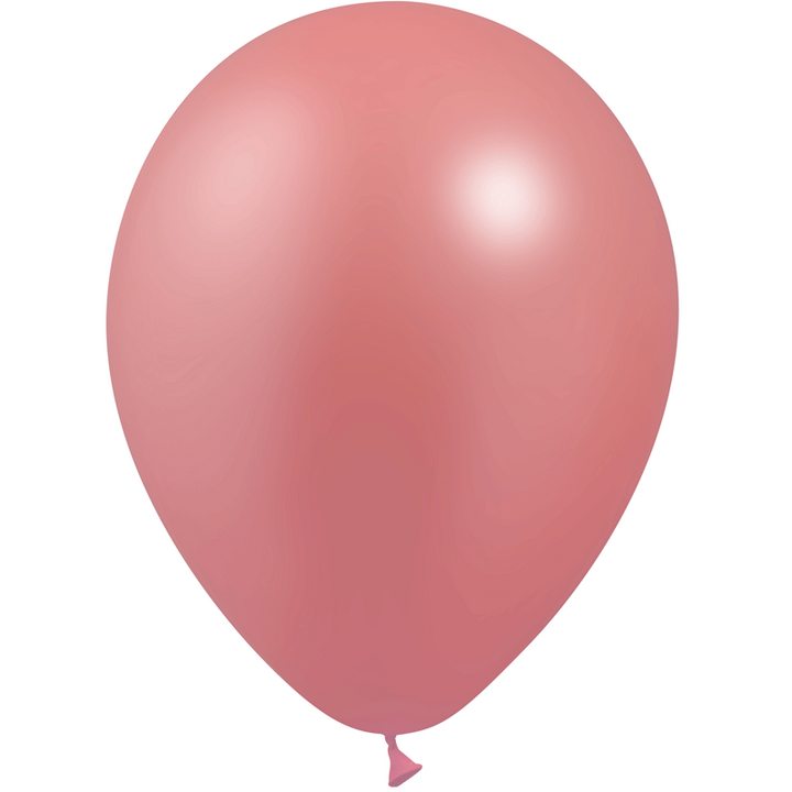 Sachet de 12 ballons de 28 cm métal Rose Gold Balloonia®,Farfouil en fÃªte,Ballons
