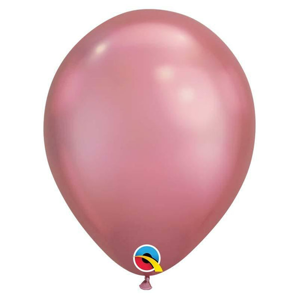 SACHET DE 25 BALLONS CHROME MAUVE 11" QUALATEX,Farfouil en fÃªte,Ballons