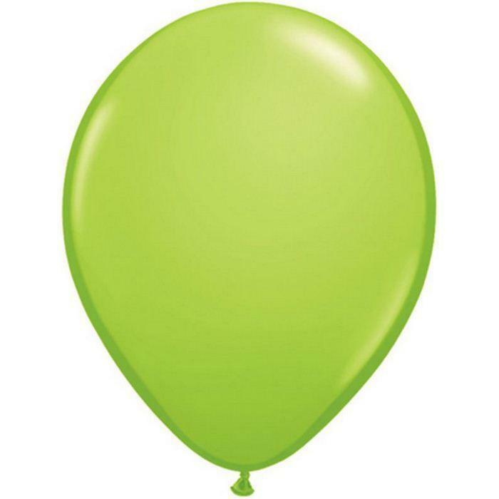 SACHET DE 25 BALLONS FASHION CITRON VERT 11" QUALATEX,Farfouil en fÃªte,Ballons