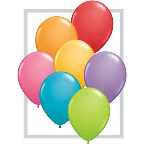 SACHET DE 25 BALLONS MULTICOLORE ASSORTIMENT FESTIF 11" QUALATEX,Farfouil en fÃªte,Ballons