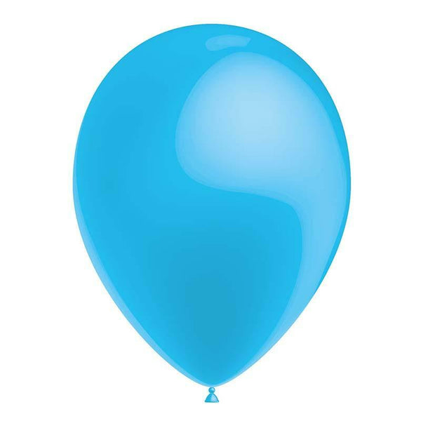 Sachet de 50 ballons de 25 cm bleu ciel métal Balloonia®,Farfouil en fÃªte,Ballons