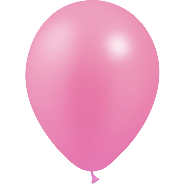 Sachet de 50 ballons de 25 cm rose métal Balloonia®,Farfouil en fÃªte,Ballons