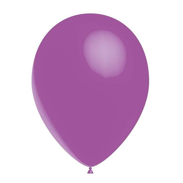 SACHET DE 50 BALLONS DE 27 CM LILAS MÉTAL,Farfouil en fÃªte,Ballons