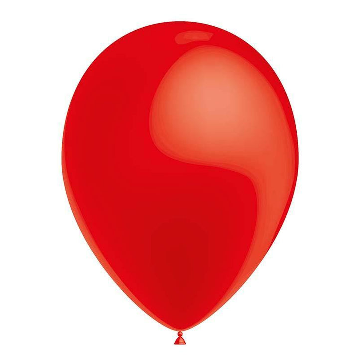 Sachet de 50 ballons de 27 cm rouge métal Balloonia®,Farfouil en fÃªte,Ballons