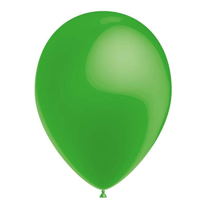 SACHET DE 50 BALLONS DE 27 CM VERT MÉTAL,Farfouil en fÃªte,Ballons