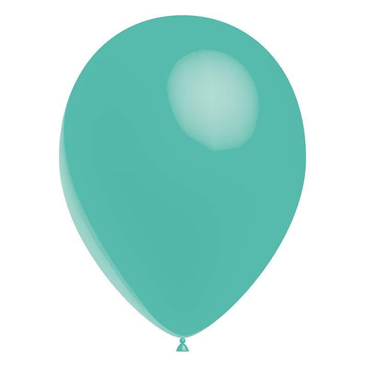 Sachet de 50 Ballons de 28 cm Turquoise Balloonia®,Farfouil en fÃªte,Ballons