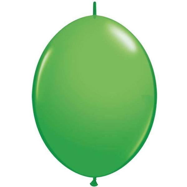 SACHET DE 50 BALLONS QUICKLINK JEWEL/FASHION VERT PRINTEMPS  6" 15 CM QUALATEX,Farfouil en fÃªte,Ballons