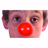 Bag of 6 child / adult clown noses with elastic