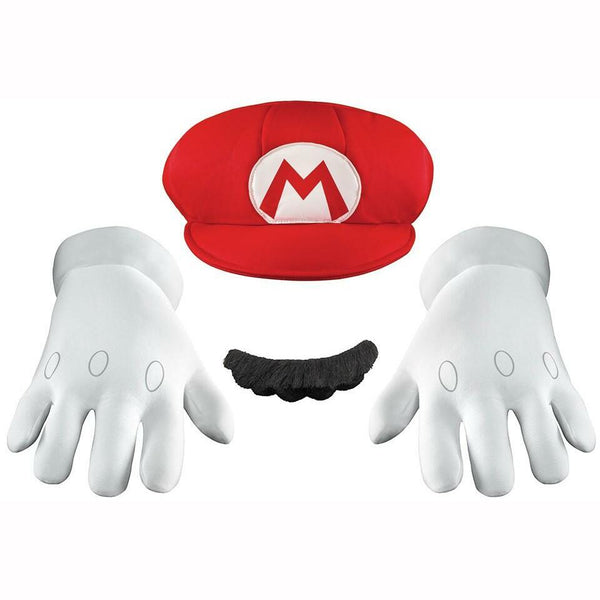 Set d'accessoires de déguisement Mario™ pour adultes,Farfouil en fÃªte,Chapeaux