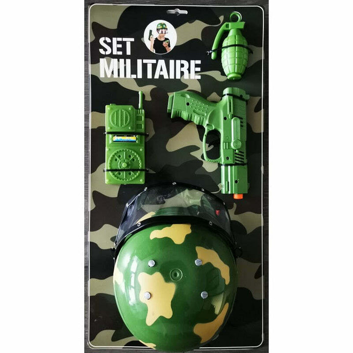 Set d'accessoires de militaire pour enfant,Farfouil en fÃªte,Armes
