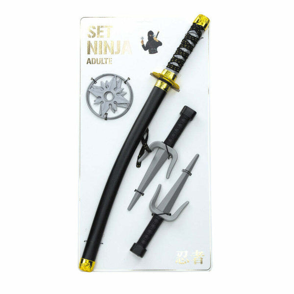 Set d'accessoires de ninja adulte,Farfouil en fÃªte,Armes