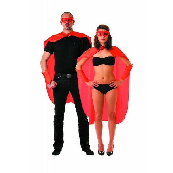 Set d'accessoires de super héros pour adultes - Rouge,Farfouil en fÃªte,Cape