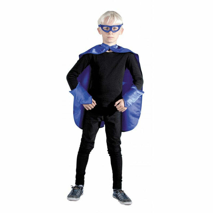 Set d'accessoires de super héros pour enfants - Bleu,Farfouil en fÃªte,Cape