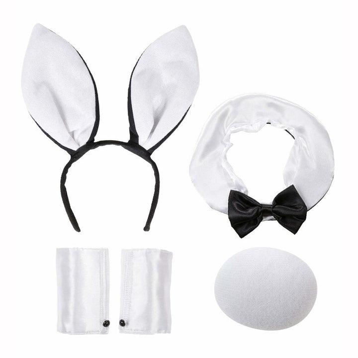 Set d'accessoires lapin Bunny noir et blanc,Farfouil en fÃªte,Chapeaux