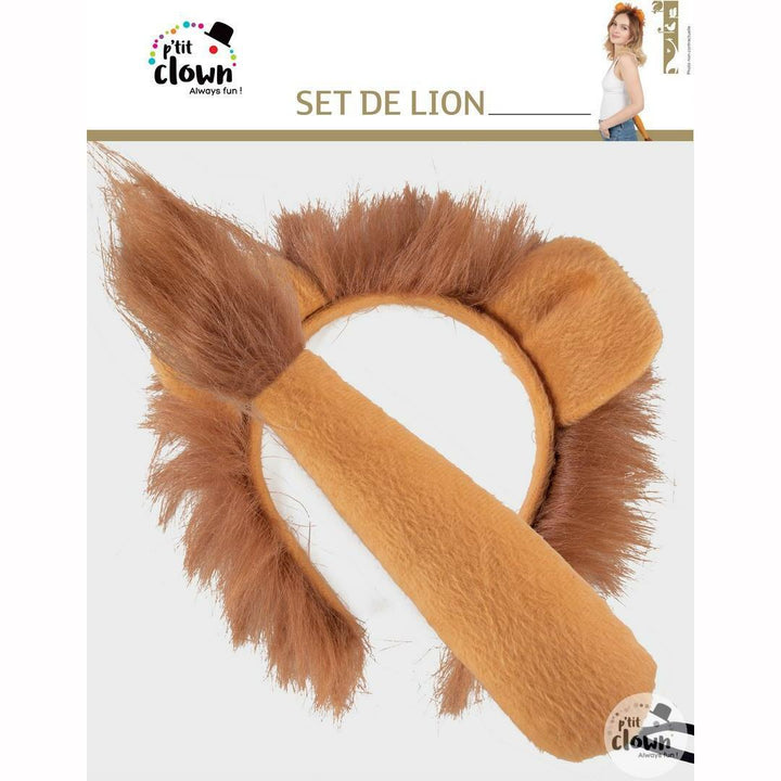 Set d'accessoires lion avec serre-tête et queue,Farfouil en fÃªte,Chapeaux