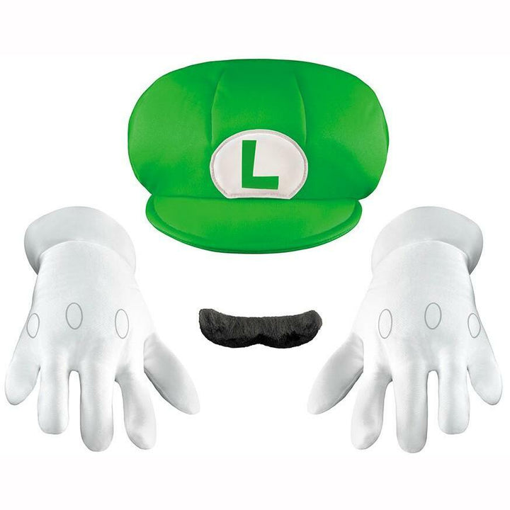 Set d'accessoires Luigi™ luxe enfant Mario Bros™,Farfouil en fÃªte,Chapeaux