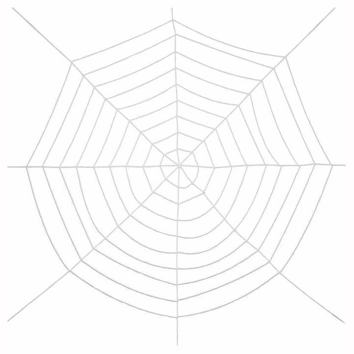 Toile d'araignées géante blanche 3 mètres,Farfouil en fÃªte,Décorations