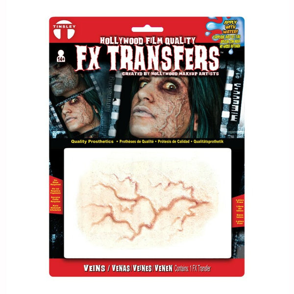 Transfert FX 3D Veines MM,Farfouil en fÃªte,Maquillage de scène