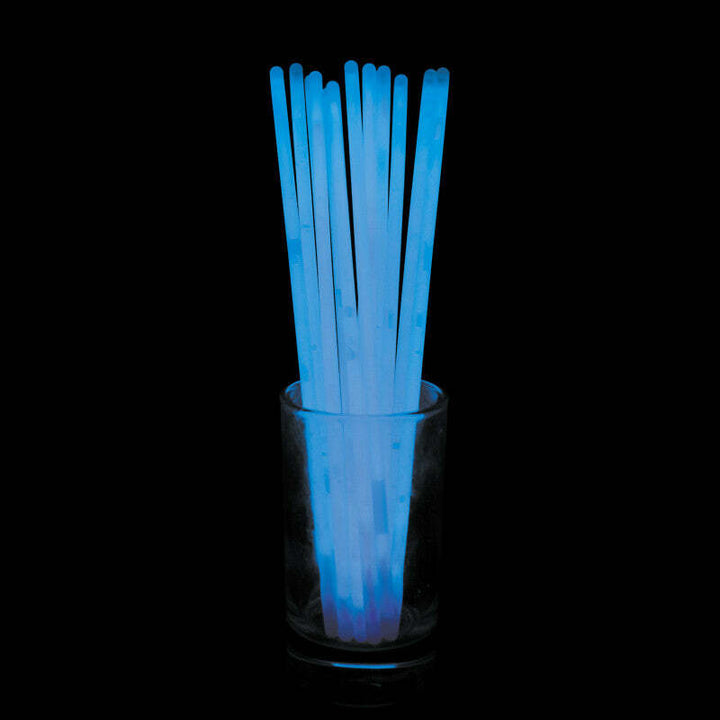 Tube de 100 bracelets lumineux fluo Néon Glow - Bleu,Farfouil en fÃªte,Articles lumineux, bracelets, colliers, bagues