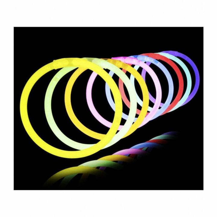 Tube de 15 bracelets lumineux fluo Néon Glow,Farfouil en fÃªte,Articles lumineux, bracelets, colliers, bagues
