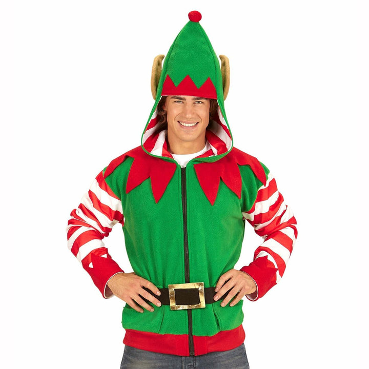 Veste adulte d'elfe assistant(e) du Père Noël mixte,Farfouil en fÃªte,Déguisements