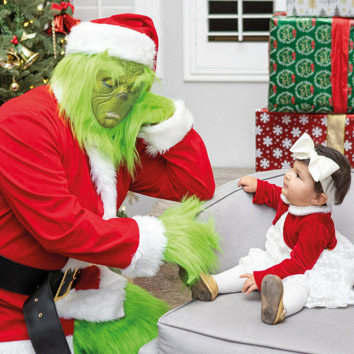 Grinch personalisation au Père Noel Costume Peluche Liban