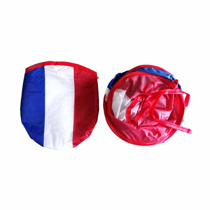 Chapeau de cow-boy Pop Up avec sac de rangement tricolore France,Farfouil en fÃªte,Chapeaux