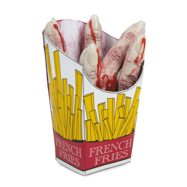 Cornet de frites avec doigts ensanglantés,Farfouil en fÃªte,Décorations