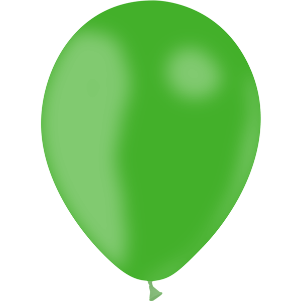 Sachet de 12 ballons de 28 cm Vert Standard Balloonia®