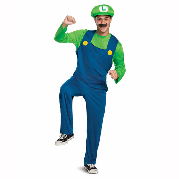 Déguisement Luigi Nintendo Super Mario Bros™ Classique adulte,M,Farfouil en fÃªte,Déguisements