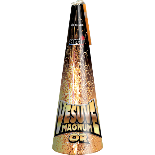 Volcan Vésuve Magnum Or Ardi®,Farfouil en fÃªte,Feux d'artifice et pétards